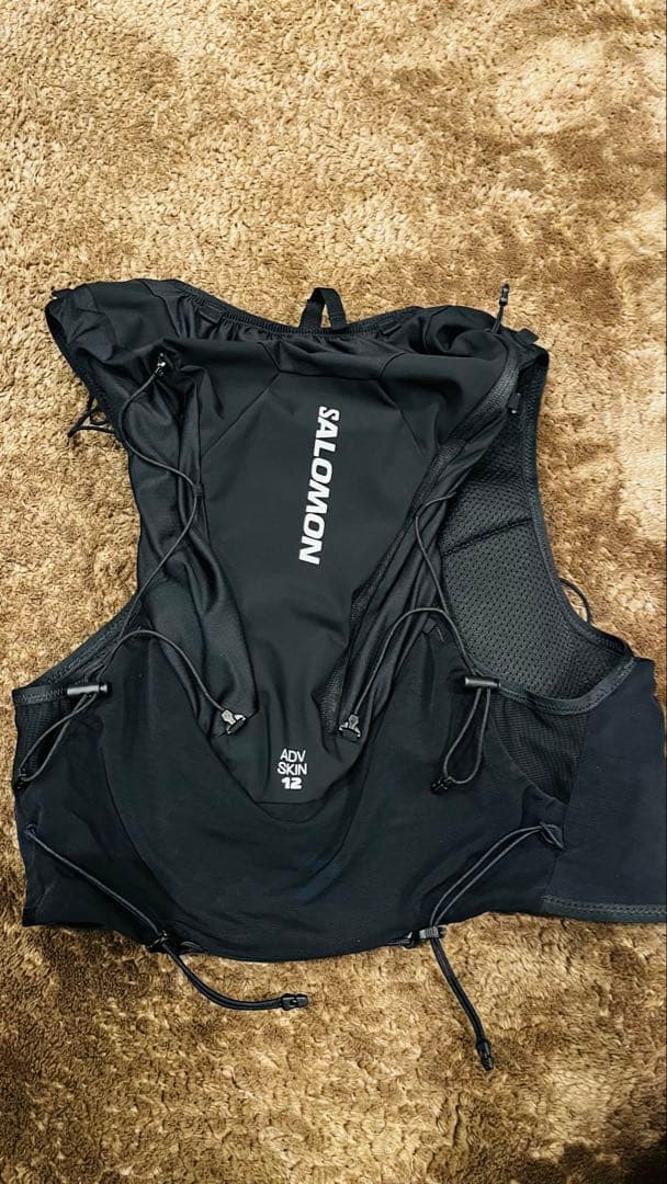 【週末発送】サロモン SALOMON ADV SKIN 12 ブラック 12L