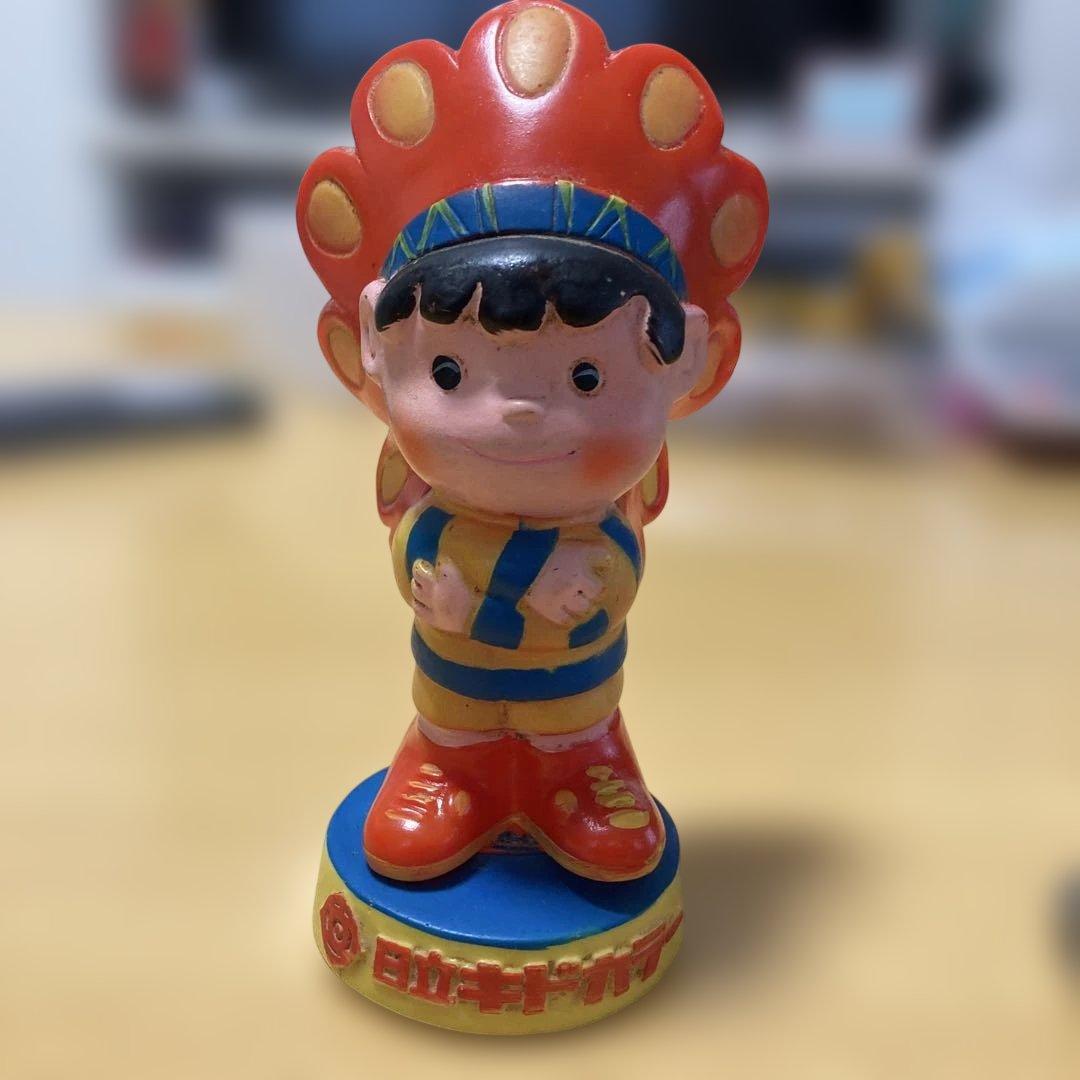 日立キドカラー　キド坊や 貯金箱 フィギュア