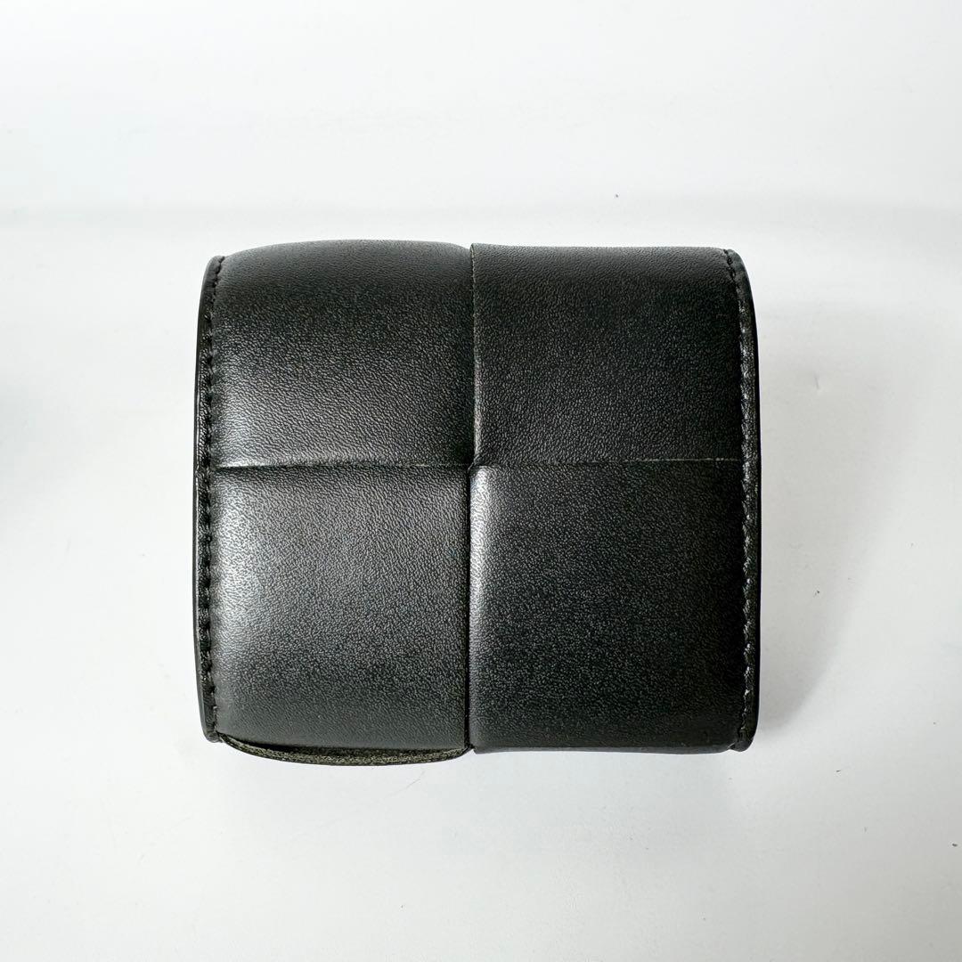 ボッテガヴェネタ カセット　濃緑　ケース　パース　RFID搭載.