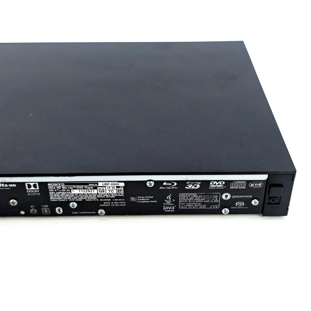 SONY 4K ULTRA HD BDプレーヤー UBP-X800 北米仕様