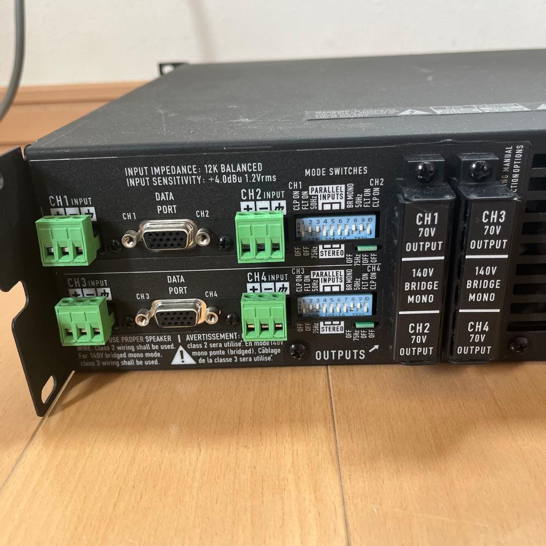 【動作品】QSC CX204V パワーアンプ