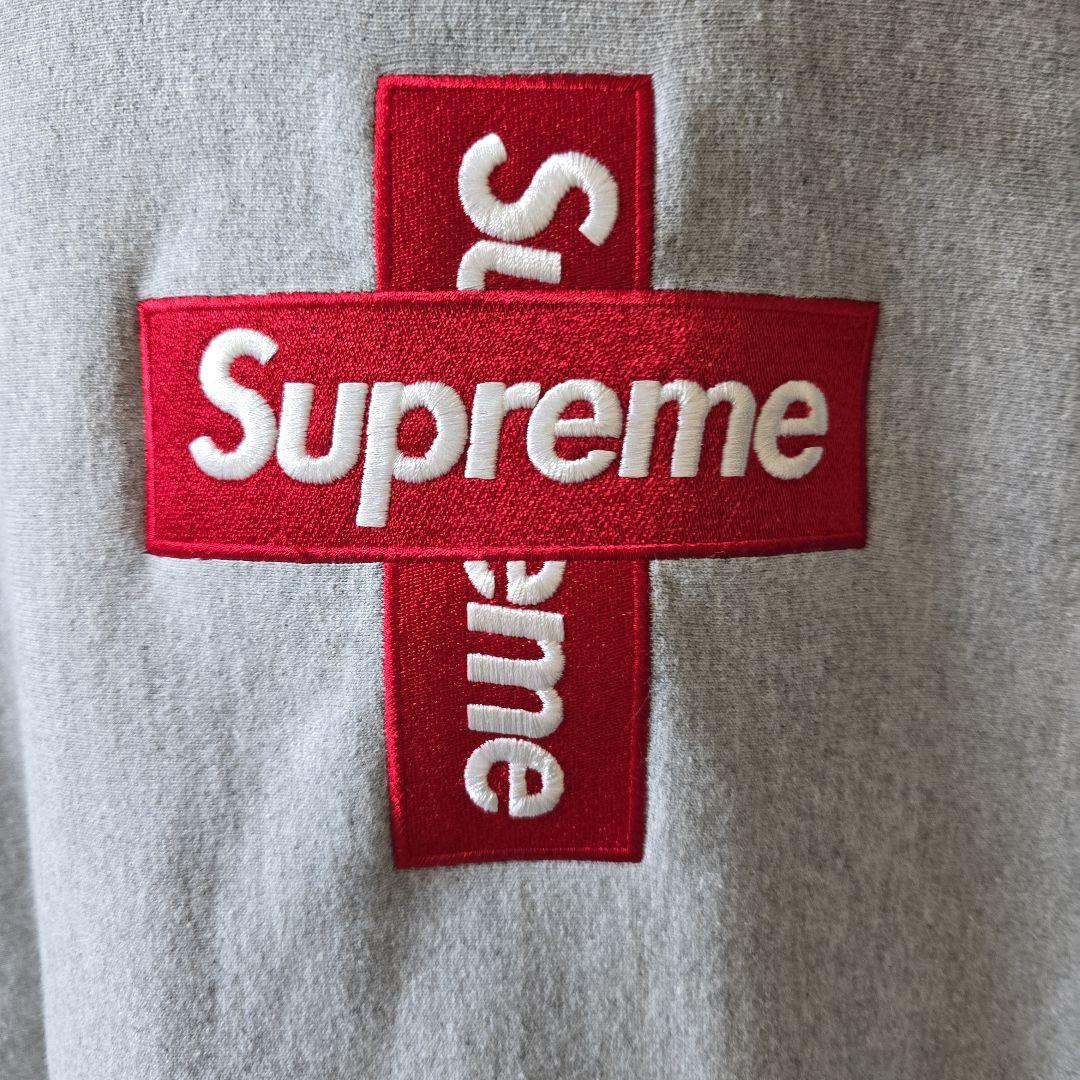 トップス Supreme Cross BoxLogo Hooded Sweatshirt