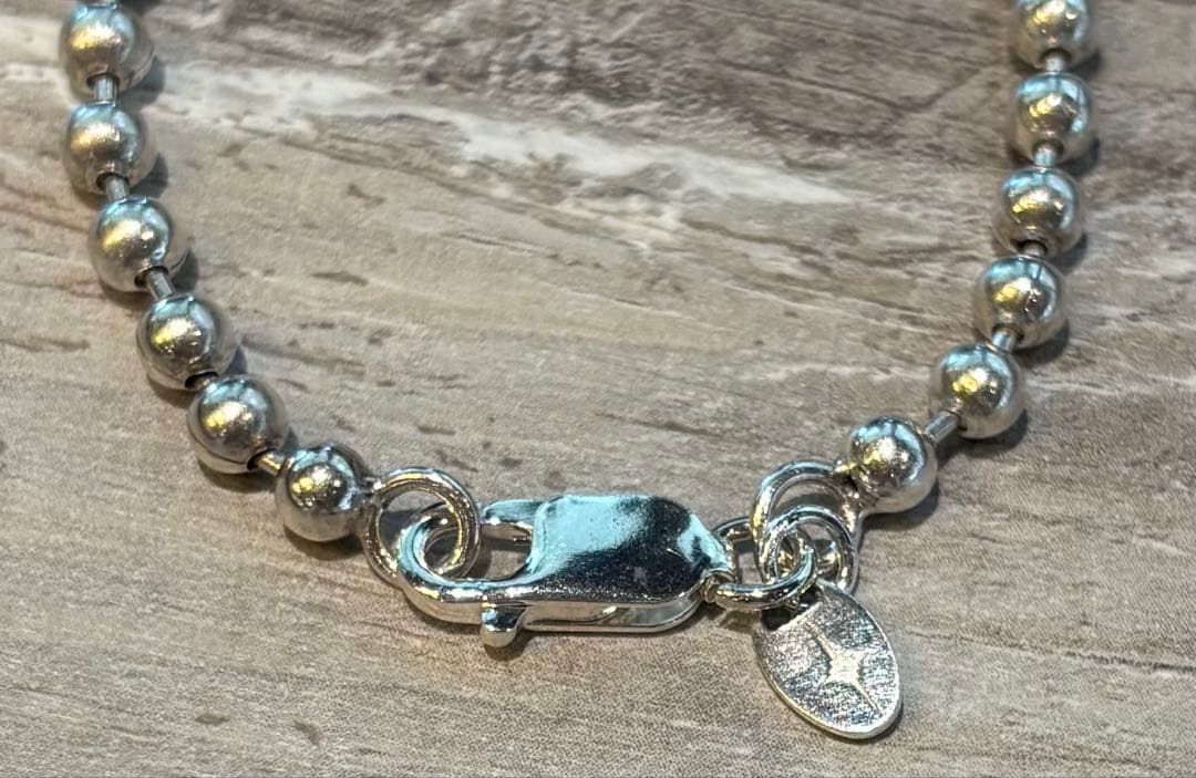 Saad/Silver 大玉 Ball Chain