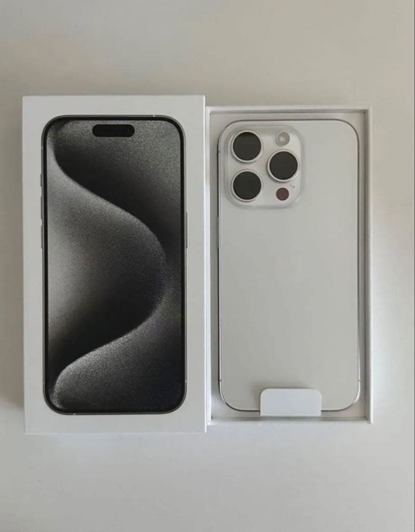 iPhone 15 Pro ホワイトチタニウム 128GB SIMフリー