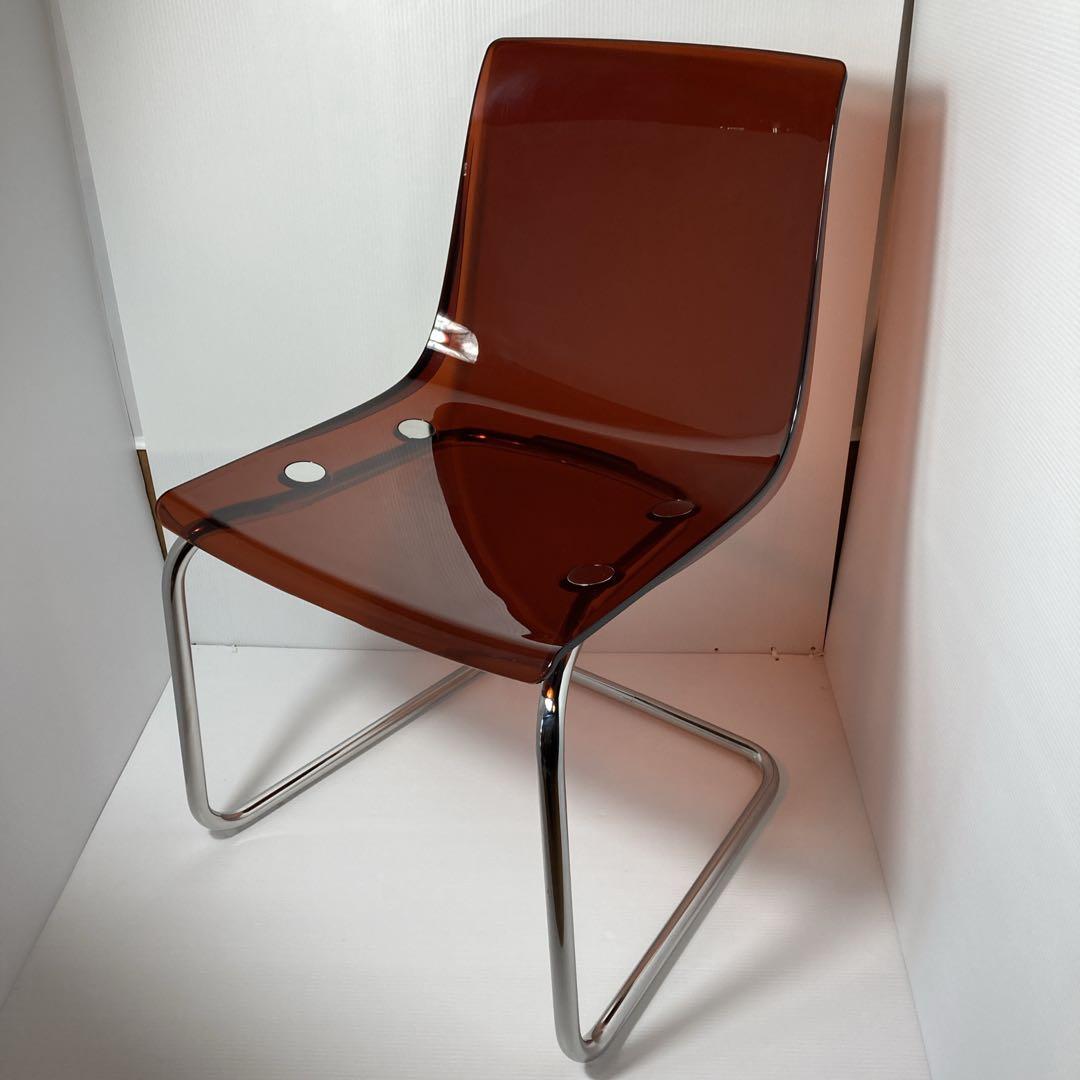廃盤❗️IKEA ダイニングチェア TOBIAS トービアス Brown red