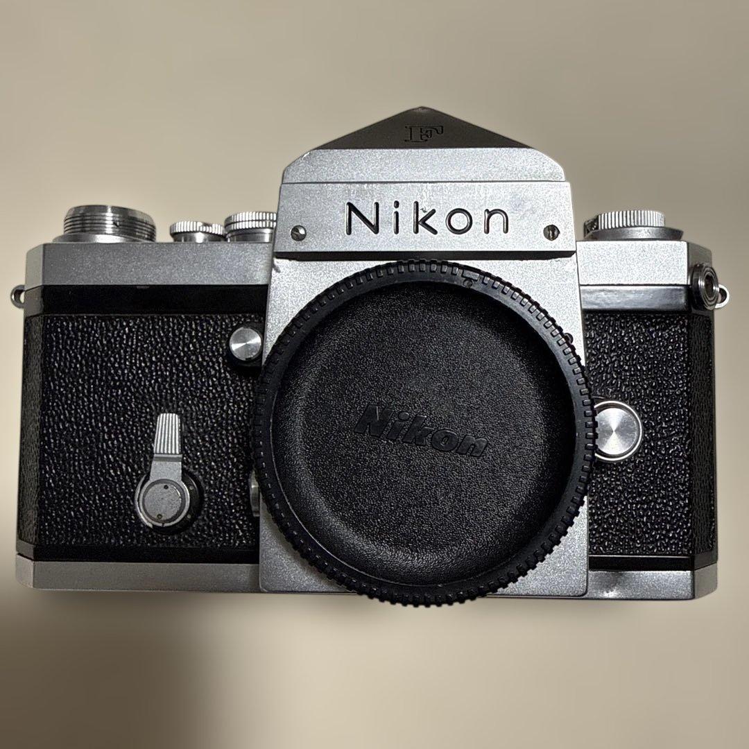 【美品】 Nikon F アイレベル シルバー 前期 富士山 640万台