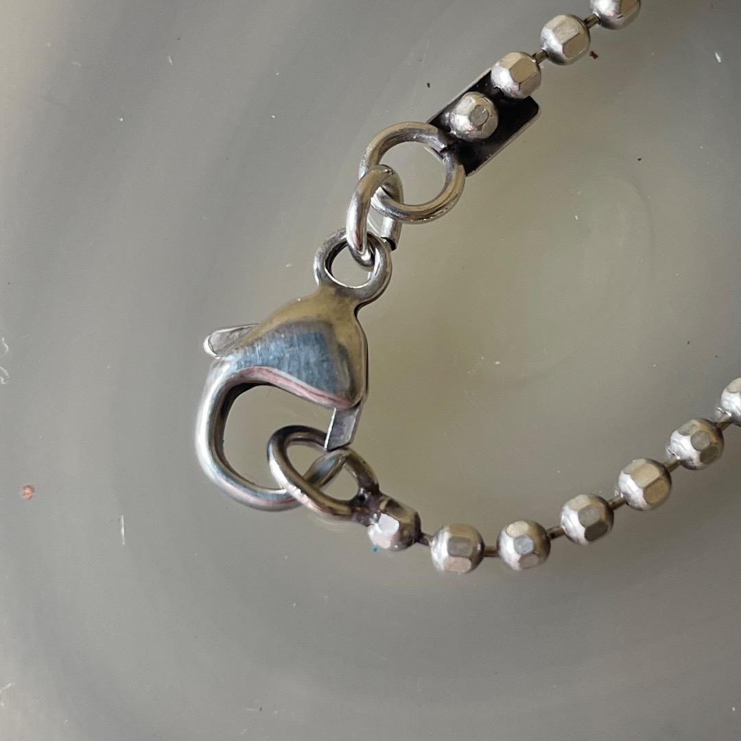 ✨ビィンテージ✨BIGHAND ビッグハンド シルバー925 ネックレス 黒石