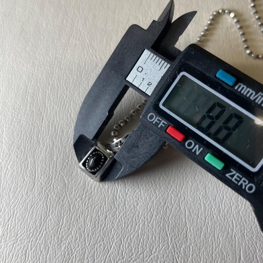 ✨ビィンテージ✨BIGHAND ビッグハンド シルバー925 ネックレス 黒石