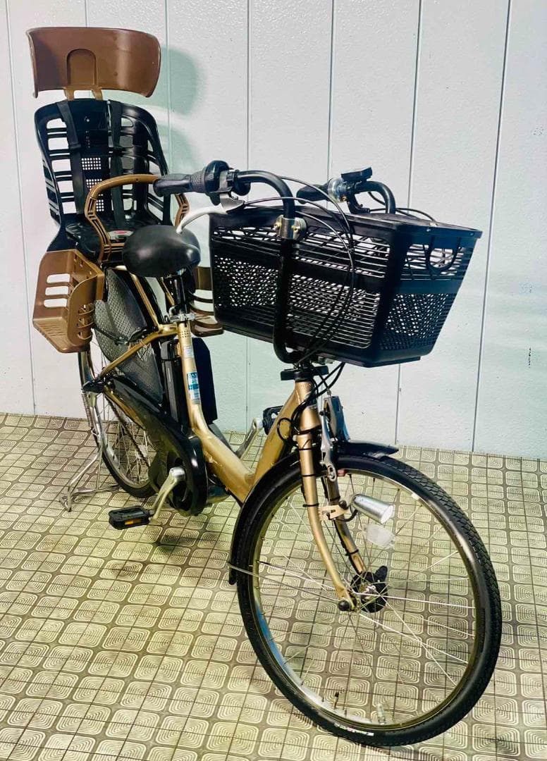 【BRIDGESTONE】 26インチ子供乗せ電動アシスト自転車3024
