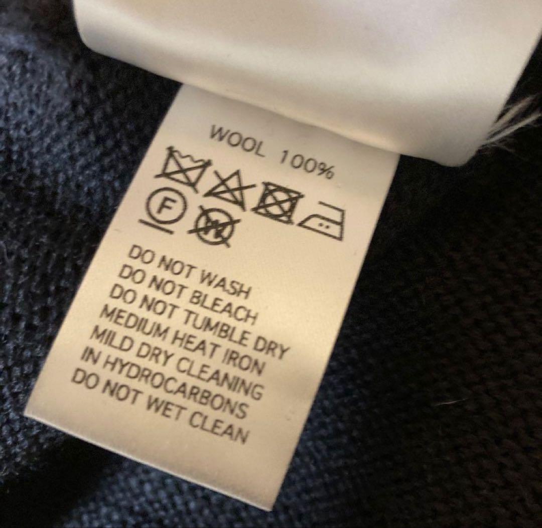 ル トリコチュール オーバーサイズ ガンジーセーター Bshop ブラック50