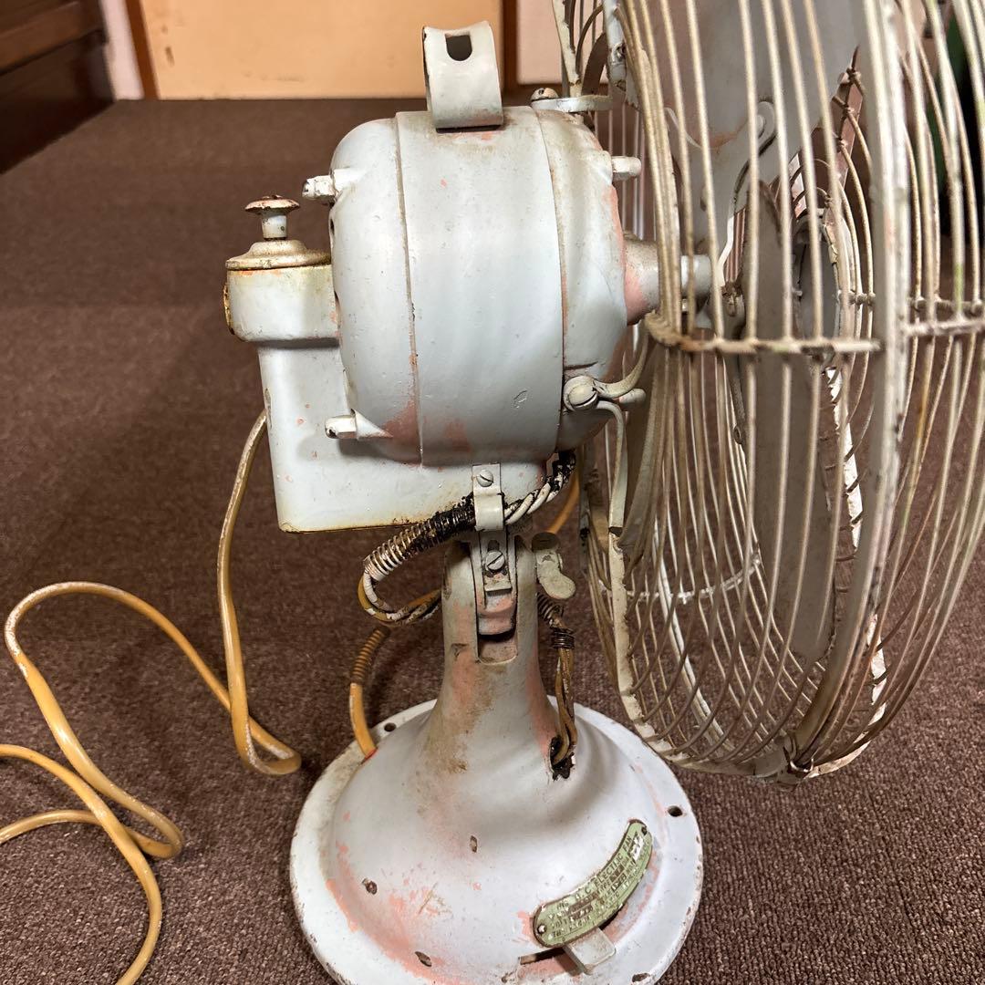 希少実働品/KDK ビンテージ扇風機 S18型/昭和レトロ/アンティークファン