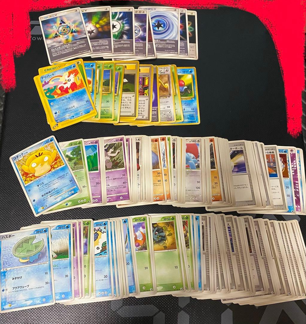 ポケカまとめ売り　未開封マックプロモ5パック、WCSプロモ、ADV&DPカード等