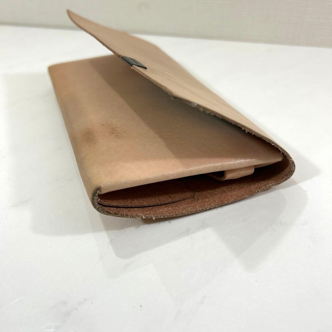 所作　ショサ　長財布　ロングウォレット　ベーシック　ベージュ