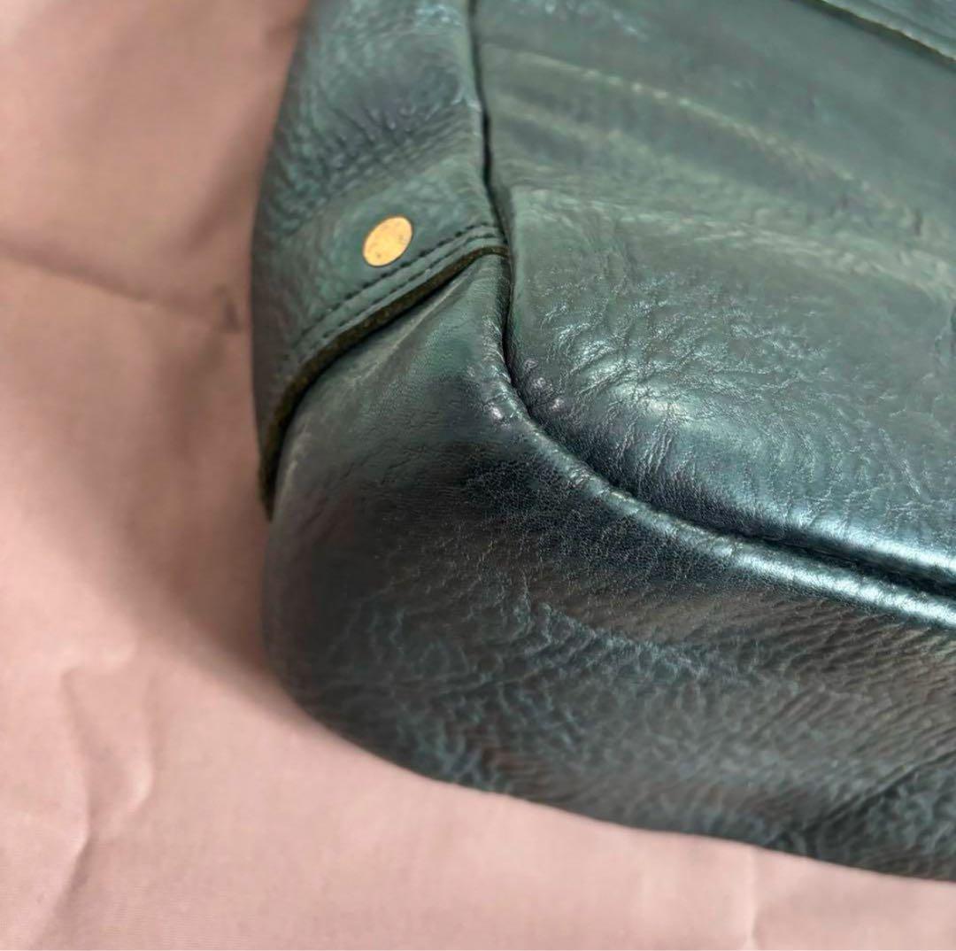 SLOW ショルダーバッグ メッセンジャーバッグ　レザーバッグ　本革　ブラック