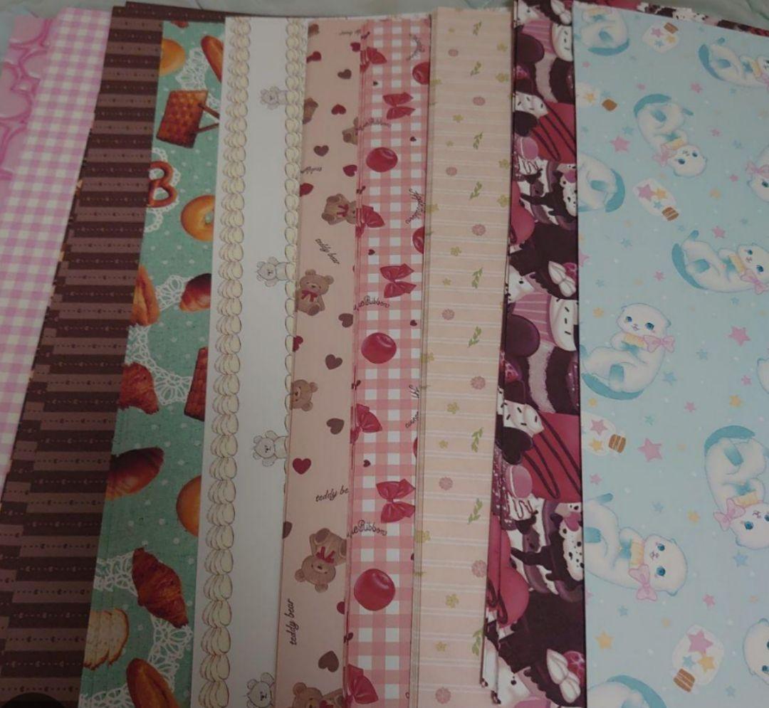 デザインペーパーA4サイズまとめ売り③（約1000枚）