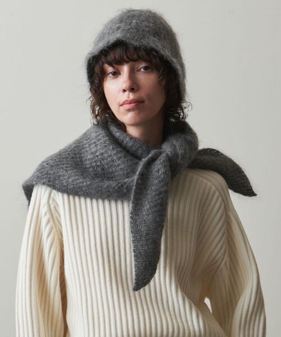 ＜Steven Alan＞トライアングル ニット ストール