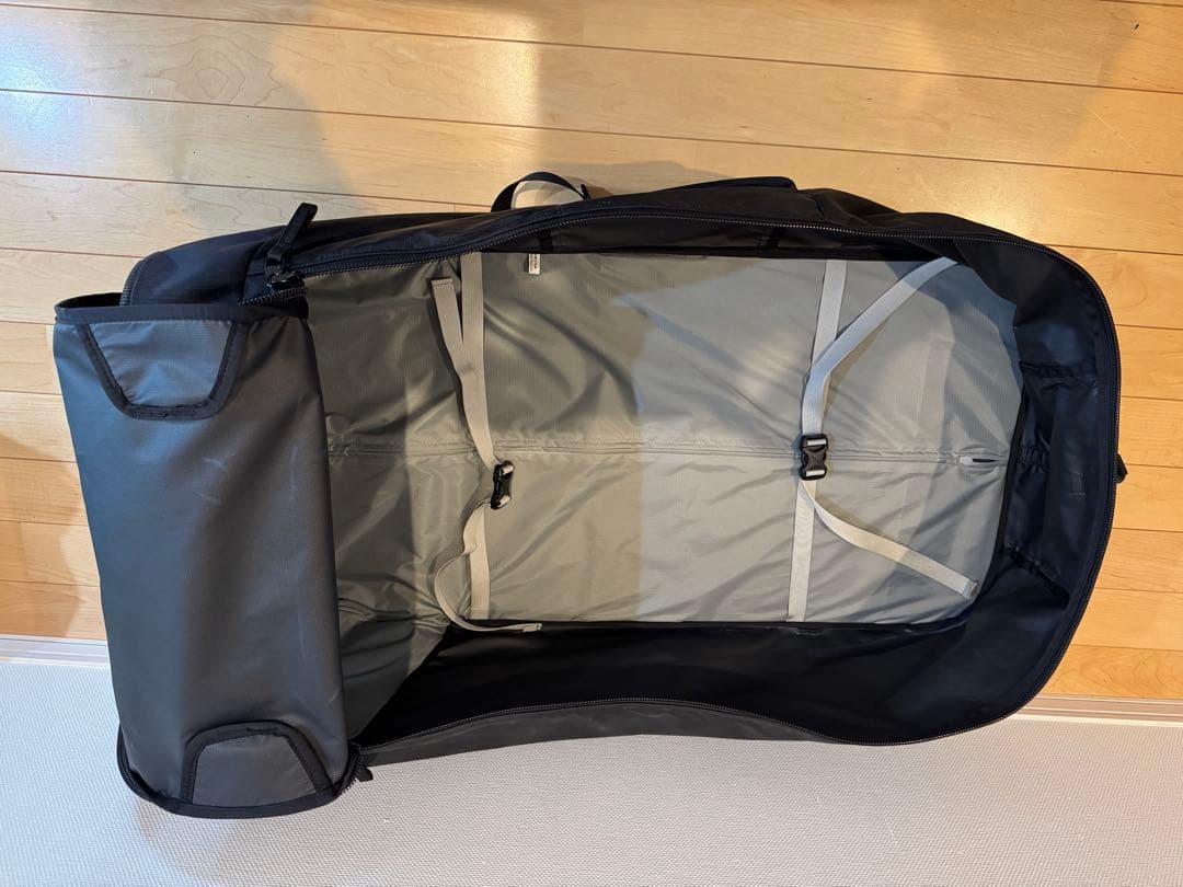 値下げ　モンベル　ウィーリーダッフル　ブラック　100L