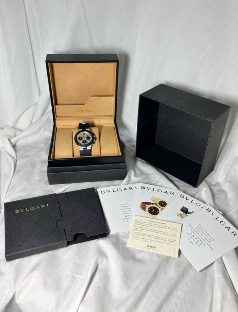 【超美品】BVLGARI AC38TA クロノグラフ 山下智久さん着用（旧版）