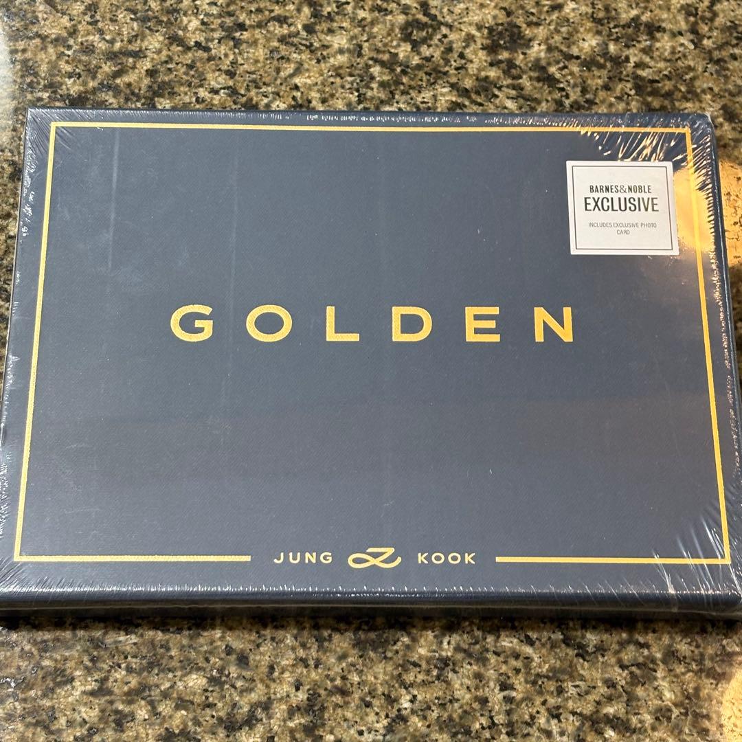 ジョングク GOLDEN B&N exclusive US限定 新品未開封 グク