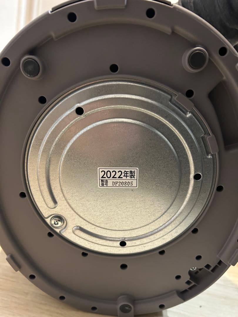 【美品】 象印 スチーム式加湿器 4.0L グレー EE-DC50-HA