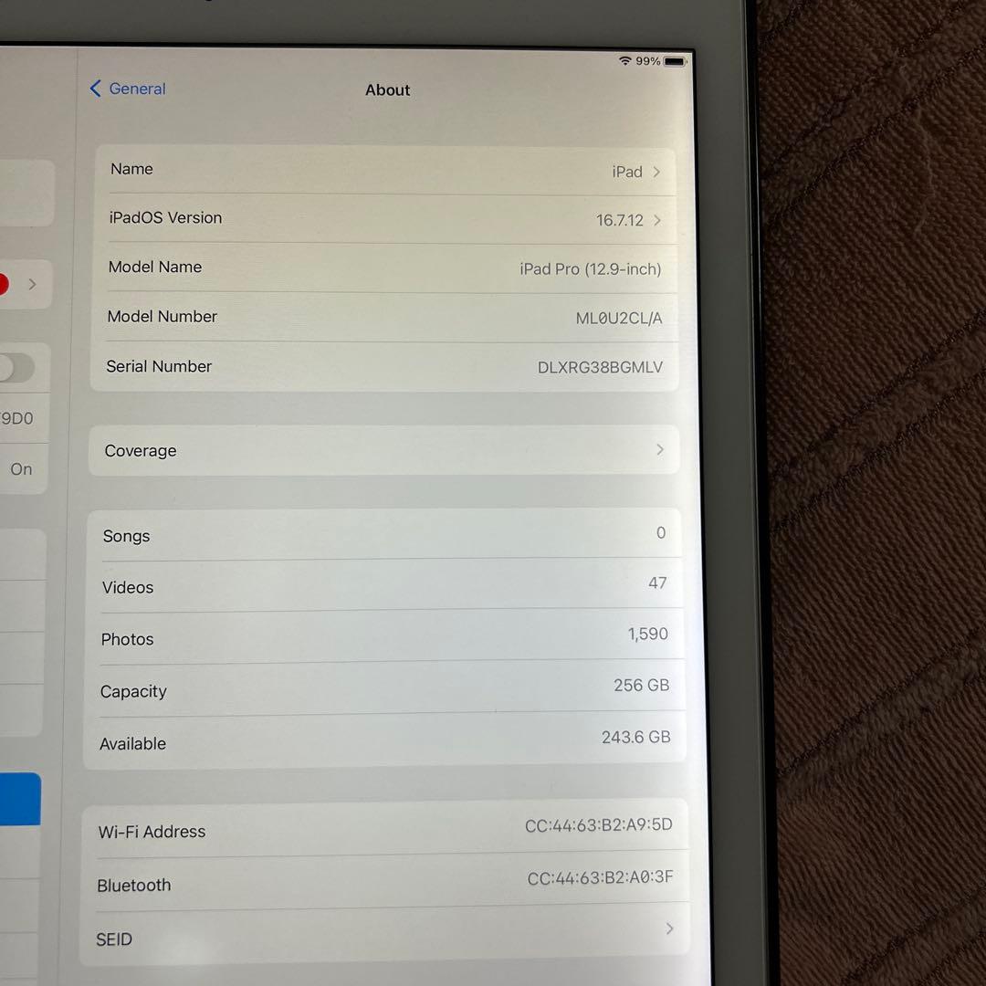 初代iPad Pro 12.9 インチ/ケース＋Apple Pencil