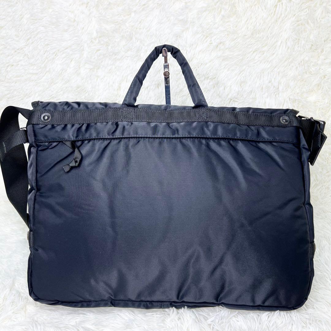 美品 PORTER × cmpd コラボ メッセンジャーバッグ 2way 黒