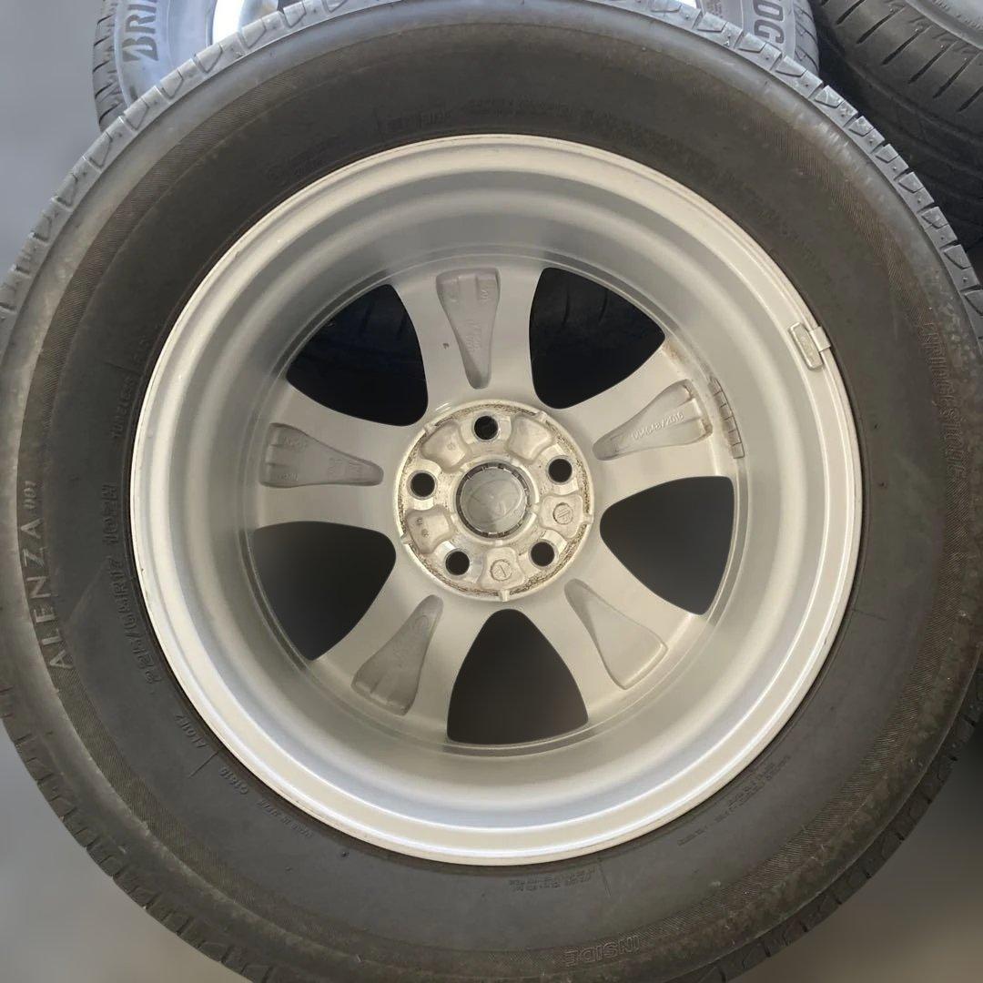 ハリアー80系純正17インチアルミホイール、タイヤセット