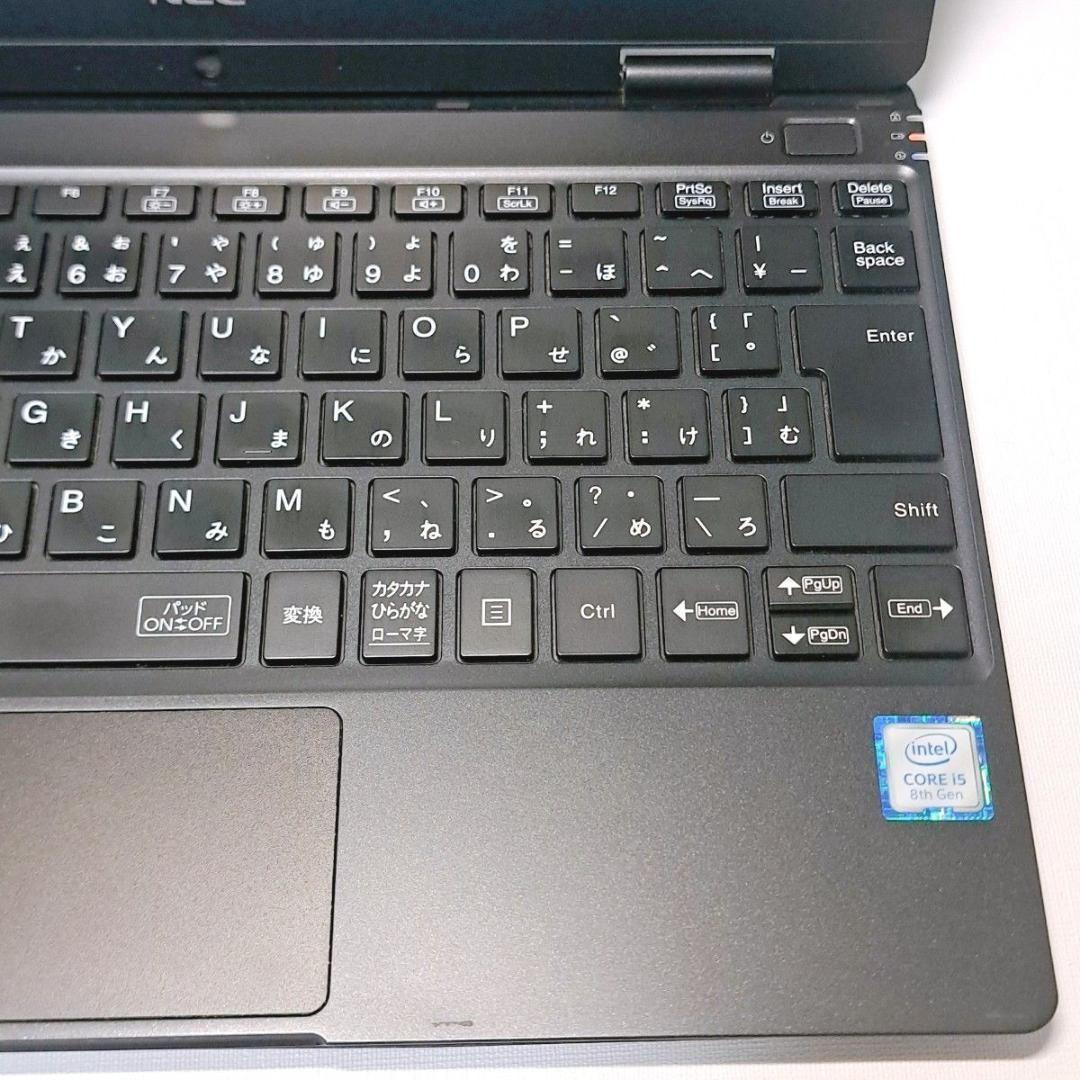 D47【訳あり】 8世代i5/SSD/8GB NECノートパソコン win11