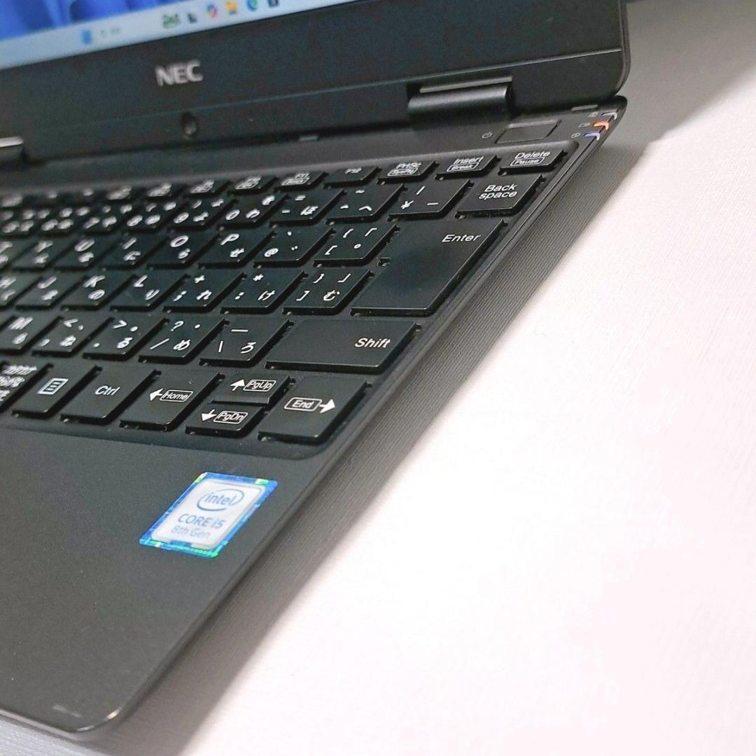 D47【訳あり】 8世代i5/SSD/8GB NECノートパソコン win11