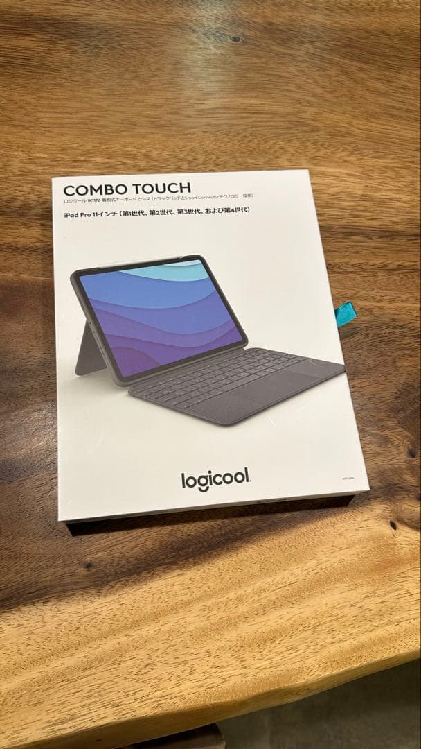 新品ロジクールCOMBO TOUCH キーボードケース（トラックパッド付）