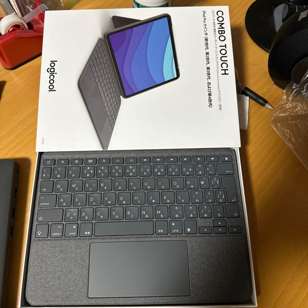 新品ロジクールCOMBO TOUCH キーボードケース（トラックパッド付）