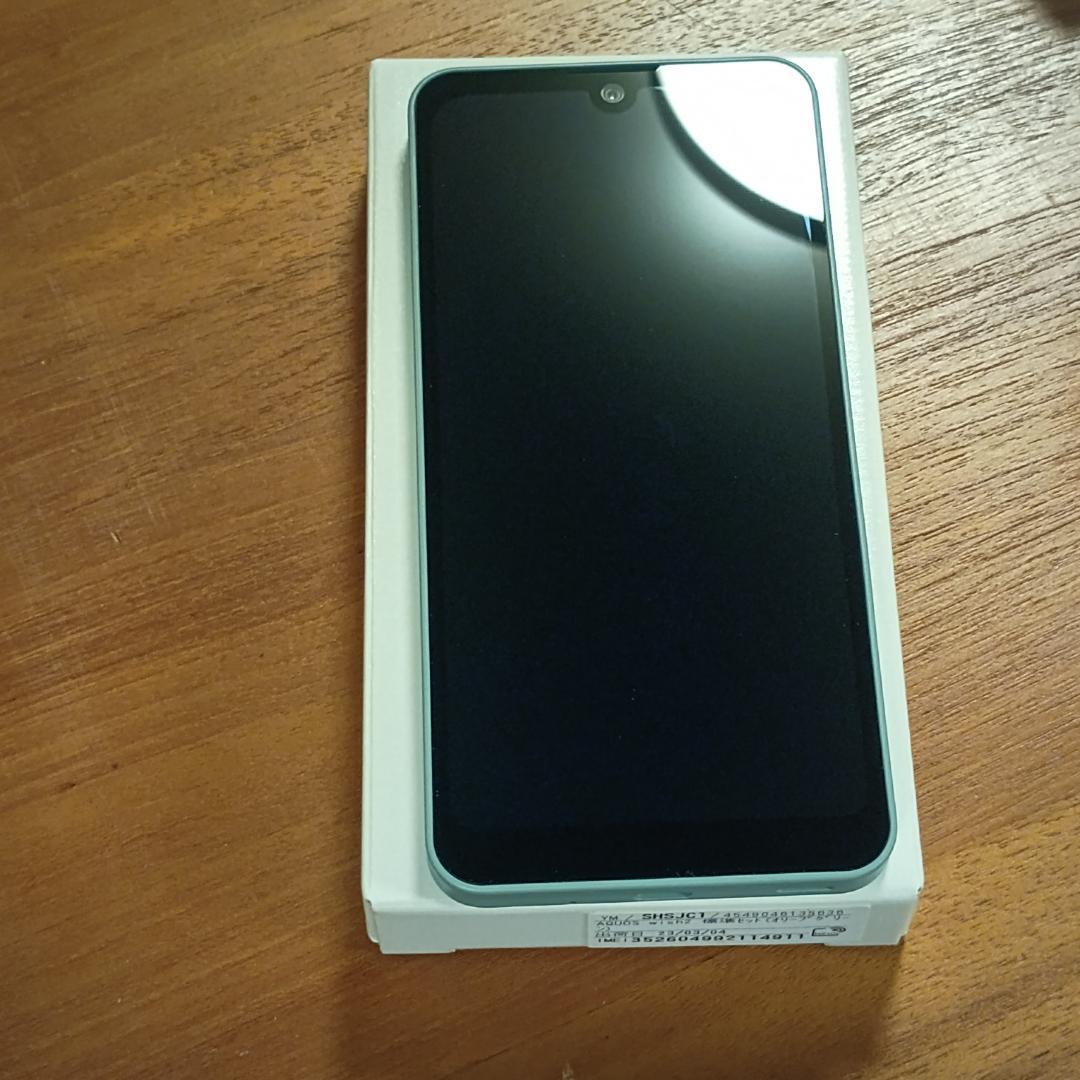 【美品】AQUOS wish2 オリーブグリーン SIMフリー A204SH