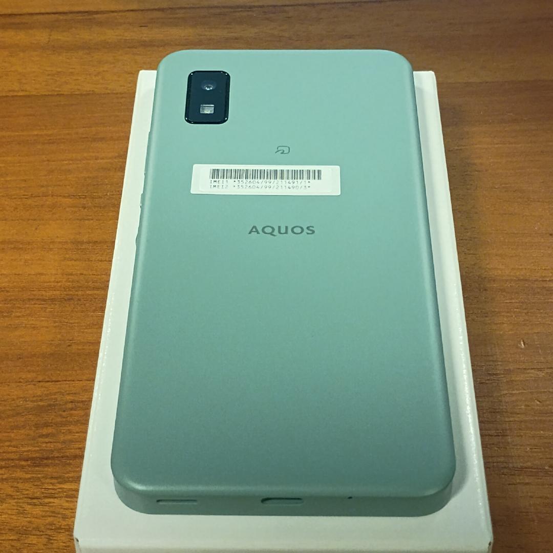 【美品】AQUOS wish2 オリーブグリーン SIMフリー A204SH