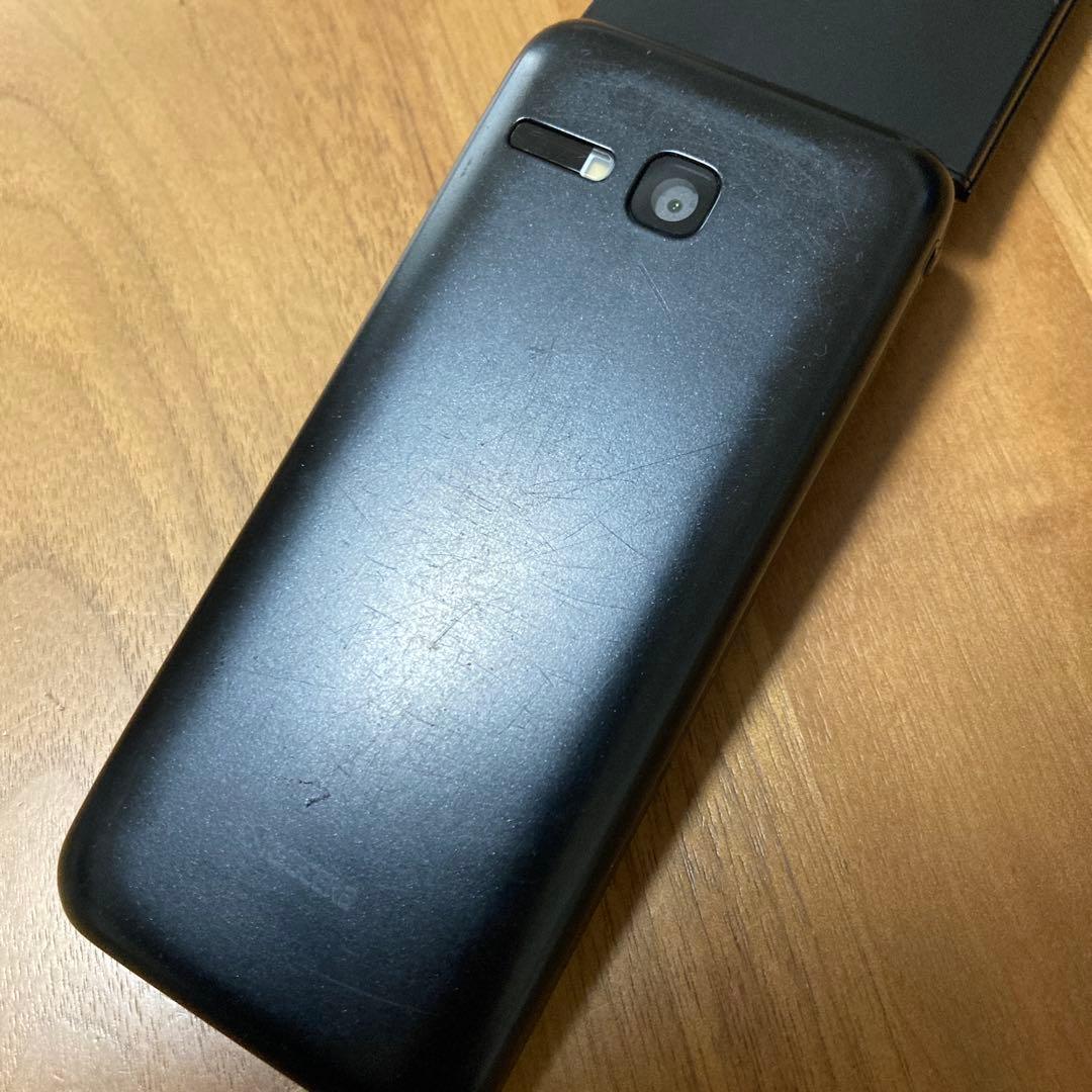 DIGNOケータイ3 折りたたみ式 ブラック 本体 箱付き