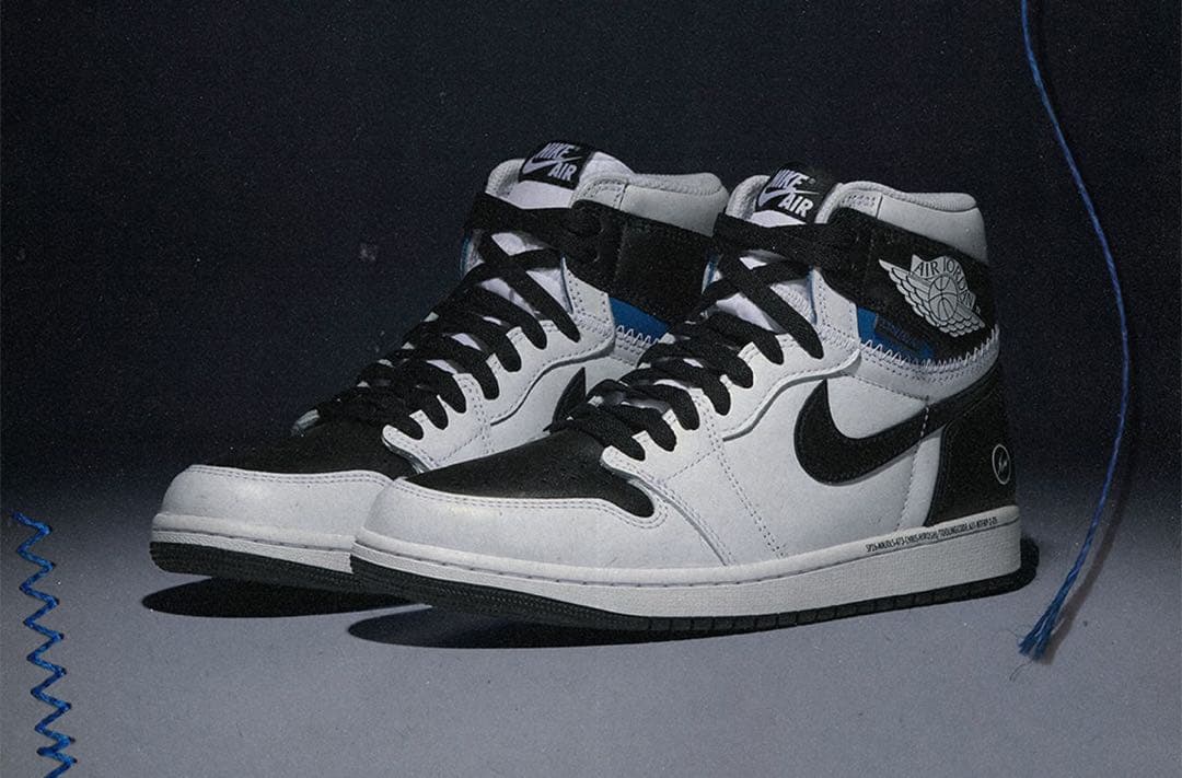 fragment design×UNION×Nike Air Jordan 1