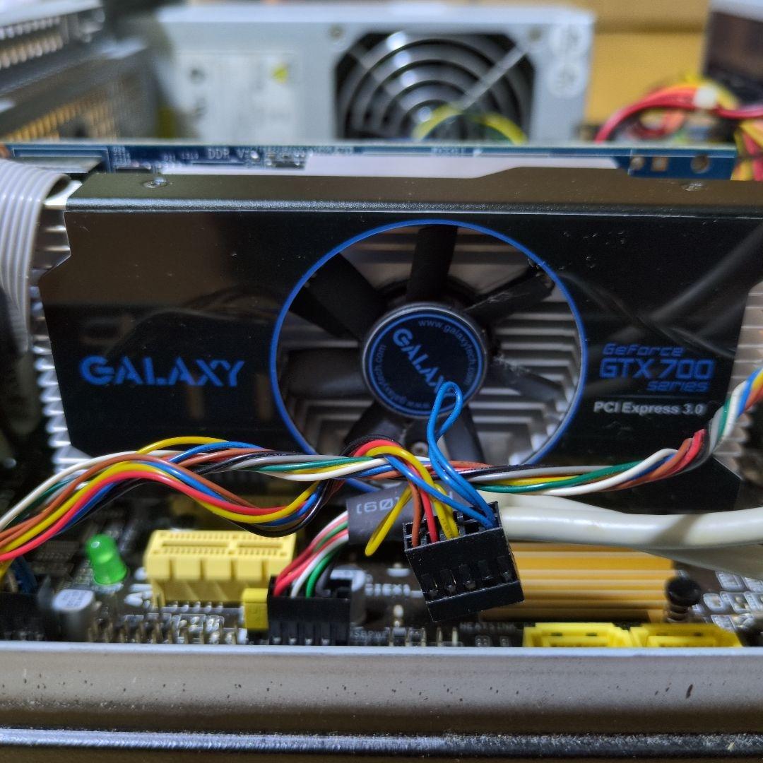 ブラックデスクトップPC GTX750TI 搭載