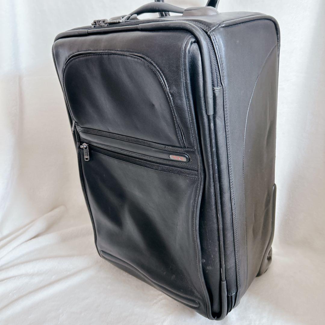 美品 TUMIトゥミ オールレザーキャリーバッグ 92000D4 日本未発売