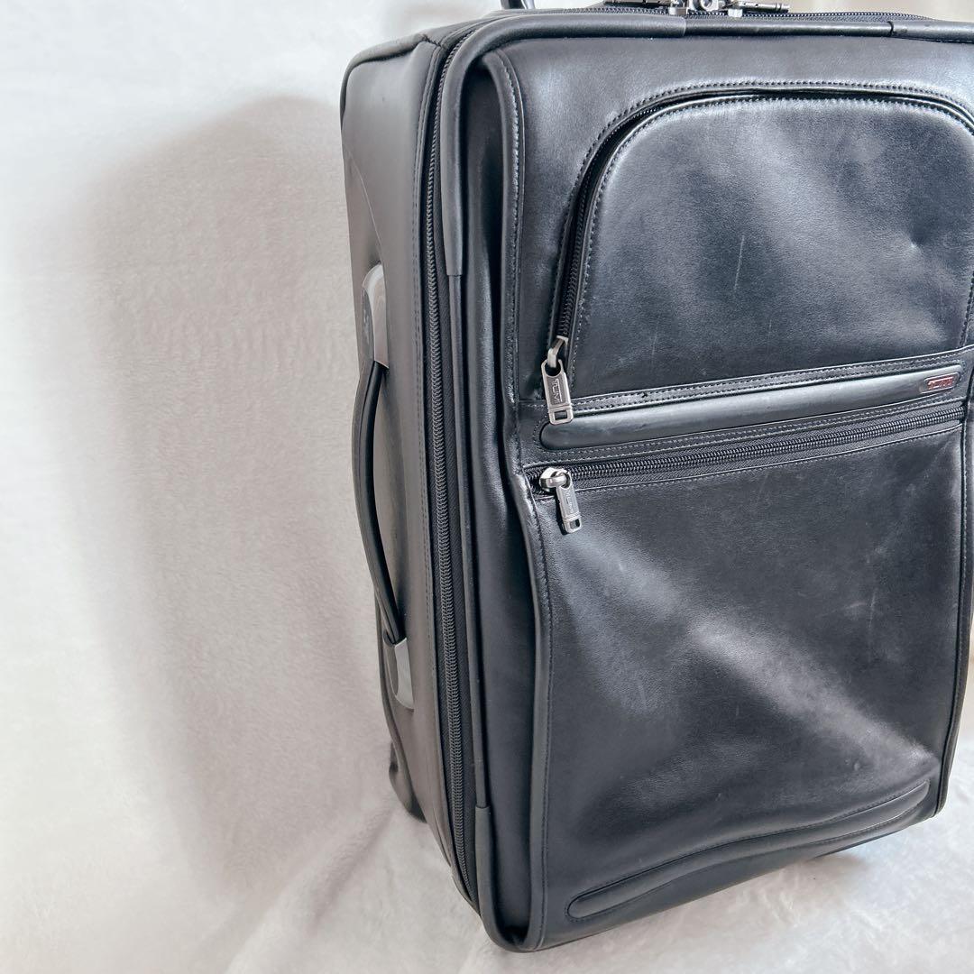 美品 TUMIトゥミ オールレザーキャリーバッグ 92000D4 日本未発売