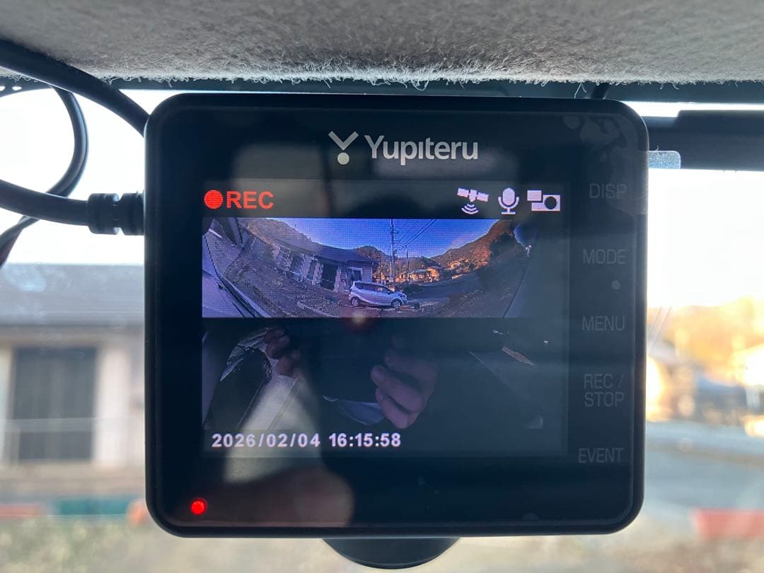 ユピテルZQ-31R marumie全周囲360°&リアカメラドラレコ作動OK！