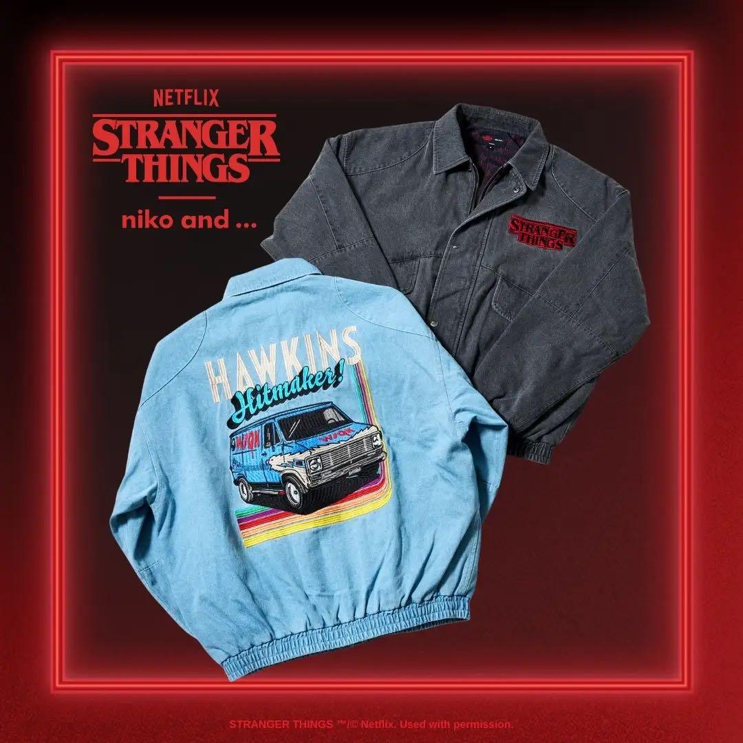 Stranger Things デニムジャケットniko and…
