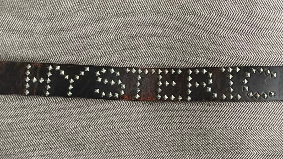 【希少】HYSTERICGLAMOUR×OLD STUD コラボスタッズベルト