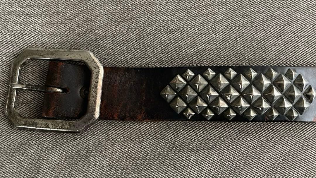 【希少】HYSTERICGLAMOUR×OLD STUD コラボスタッズベルト