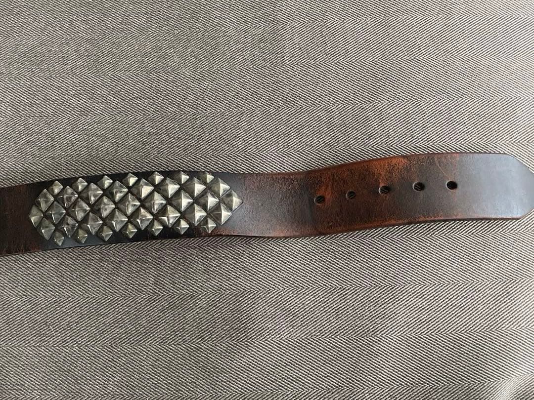 【希少】HYSTERICGLAMOUR×OLD STUD コラボスタッズベルト