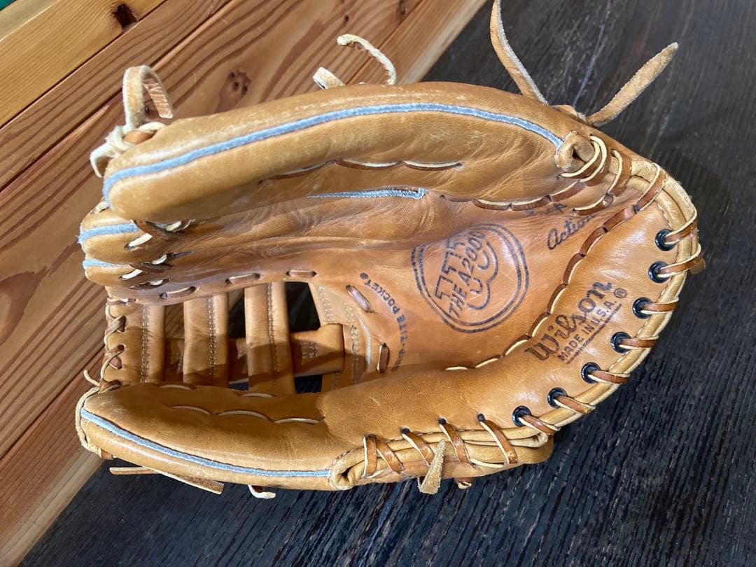 ヴィンテージ50年前のWilson A2000 アメリカ製ウィルソン硬式グローブ