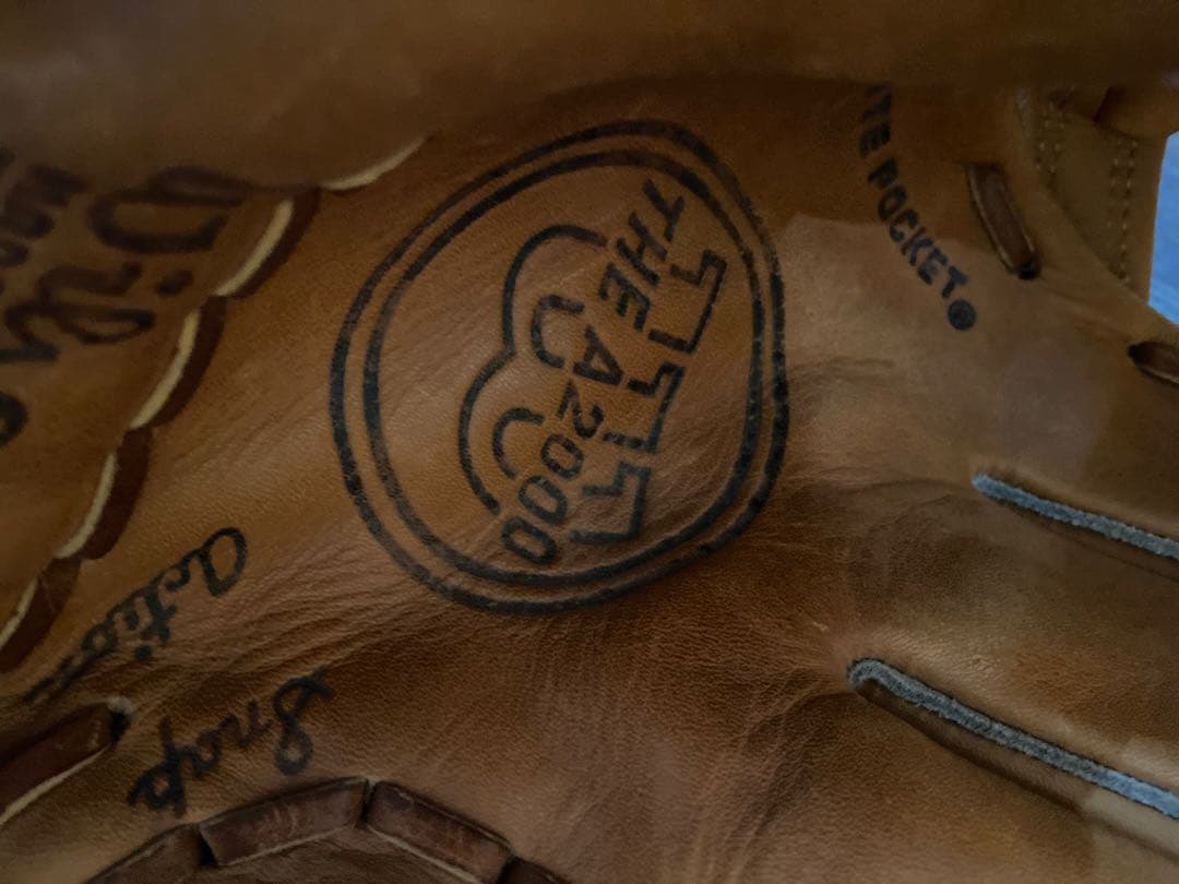ヴィンテージ50年前のWilson A2000 アメリカ製ウィルソン硬式グローブ
