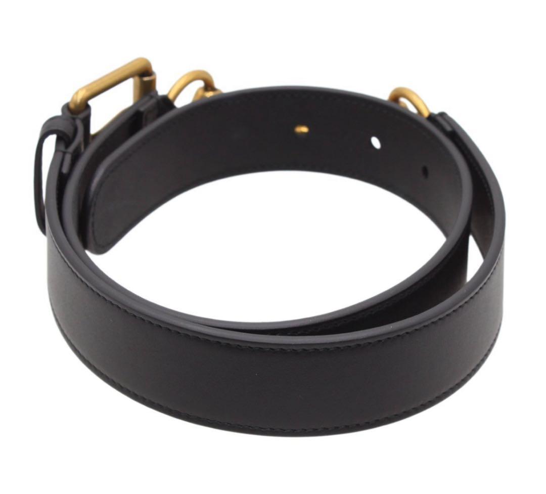 Q2787 未使用 グッチ ホースビット レザー ベルト