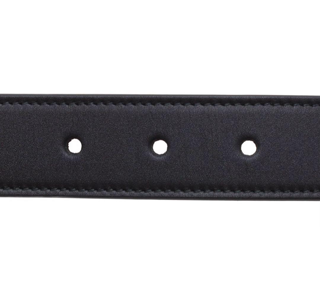 Q2787 未使用 グッチ ホースビット レザー ベルト