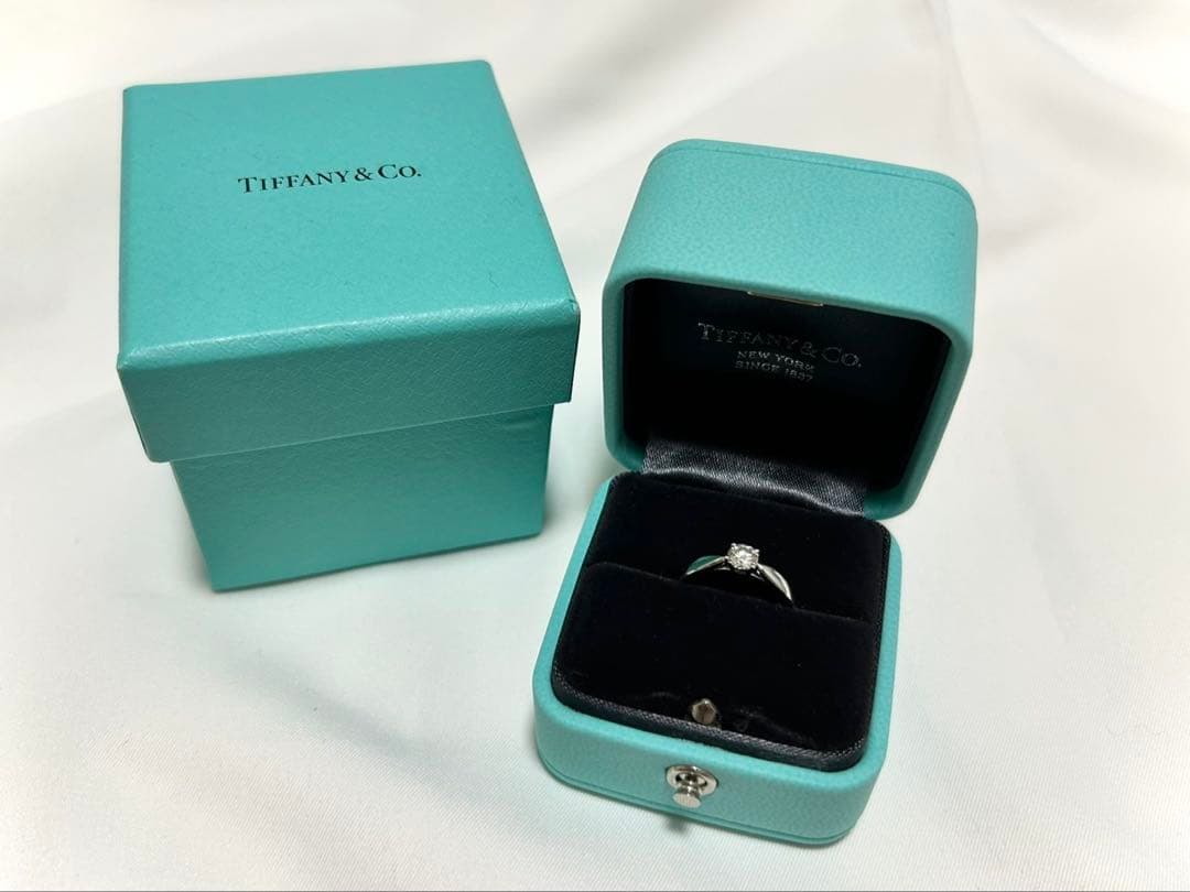 【更に‼️お値下げしました⭐️】ティファニー ダイヤモンドリング