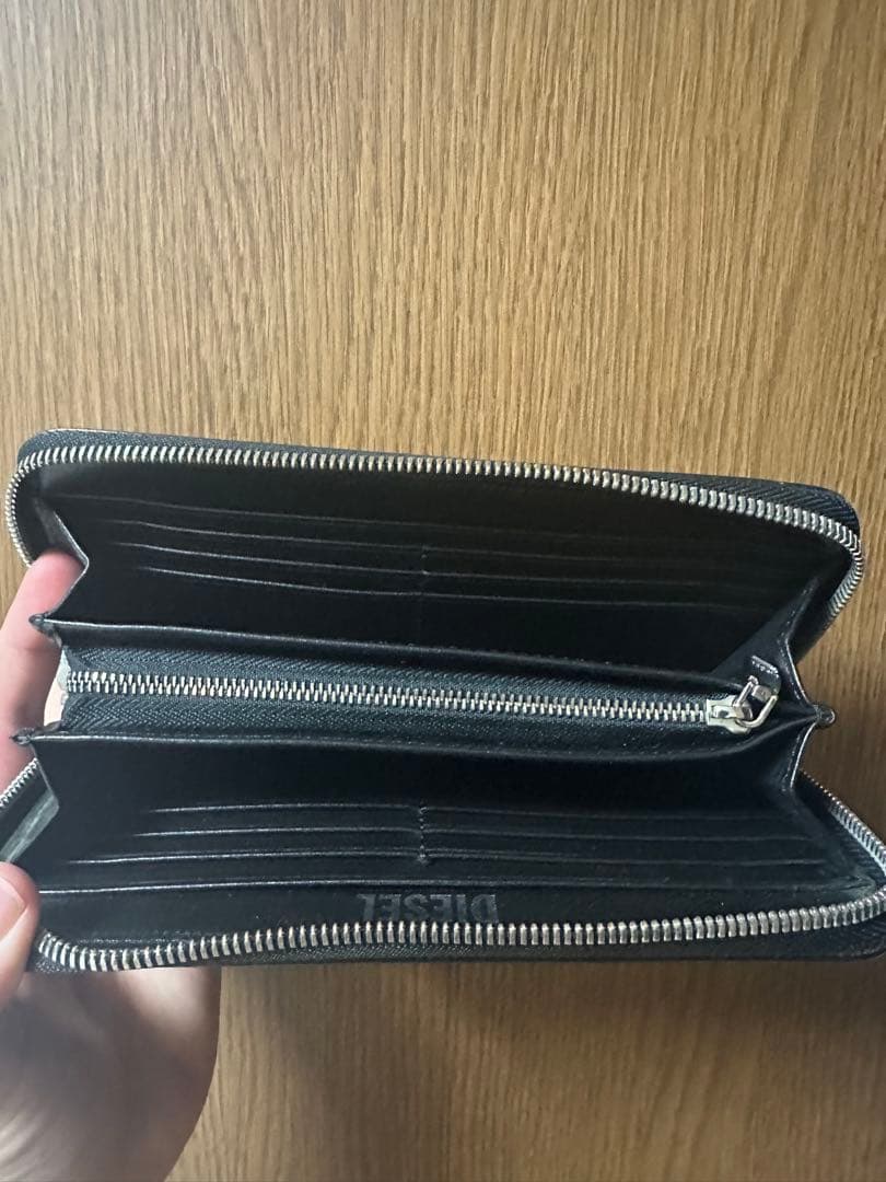 diesel長財布　BLACK