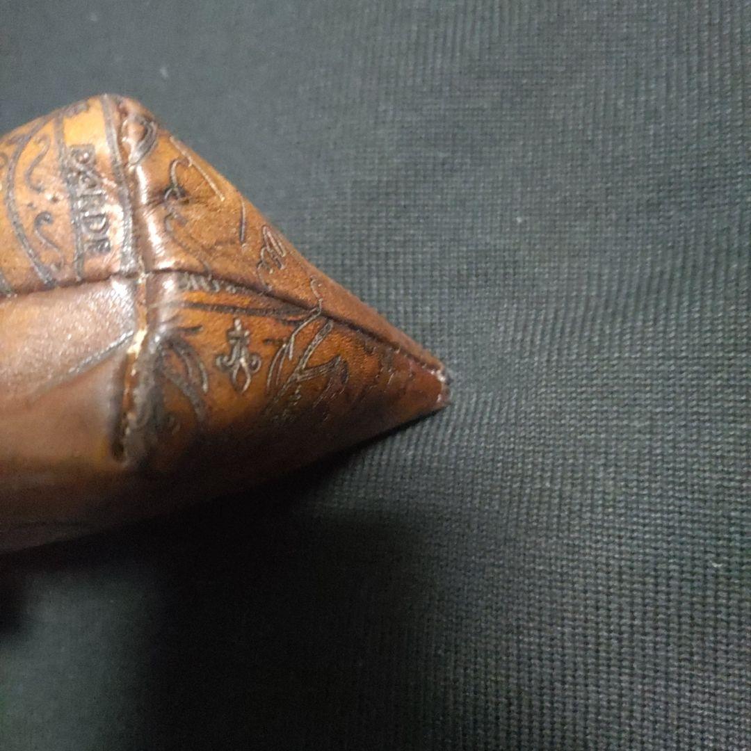 ​【希少・廃盤】ベルルッティ カーキ　オーダー カリグラフィ ペンケース/ポーチ